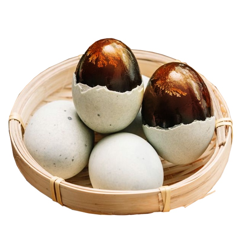 苏鲜生 [苏宁自有品牌]松花蛋60g/单枚[20枚起售]恒温腌制无铅溏心松花蛋皮蛋高邮特产产地直发[价格为单枚价非整份]