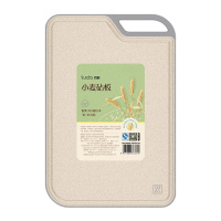 双枪小麦秸秆菜板防霉粘板抗菌案板塑料刀板家用占板面板稻壳砧板40×27×0.9cmZB7240