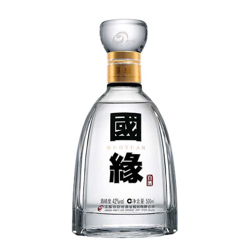 今世缘 国缘四开 42度 500ml/瓶 优雅醇厚型白酒 单瓶