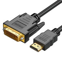 飞利浦hdmi转dvi线DVI转HDMI转换线头笔记本电脑连接线电视盒子PS4外接电视显示屏10米SWV7436H
