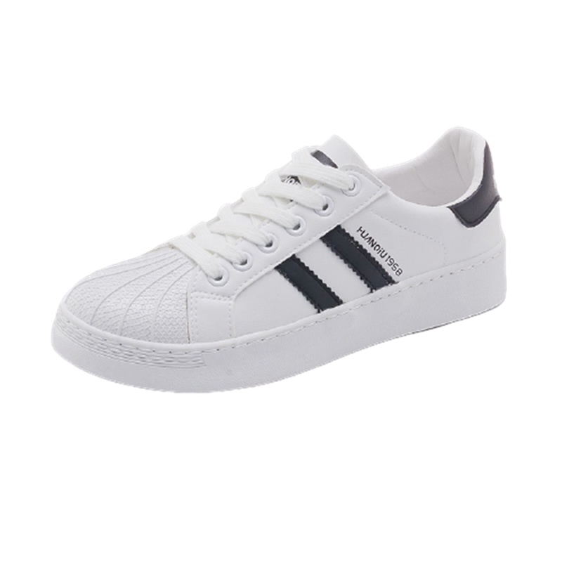 环球女鞋子新款经典贝壳头板鞋女休闲鞋小白鞋