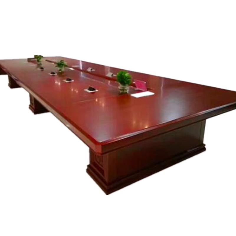 丰甲大型会议桌长条桌接待洽谈桌3.5米会议桌