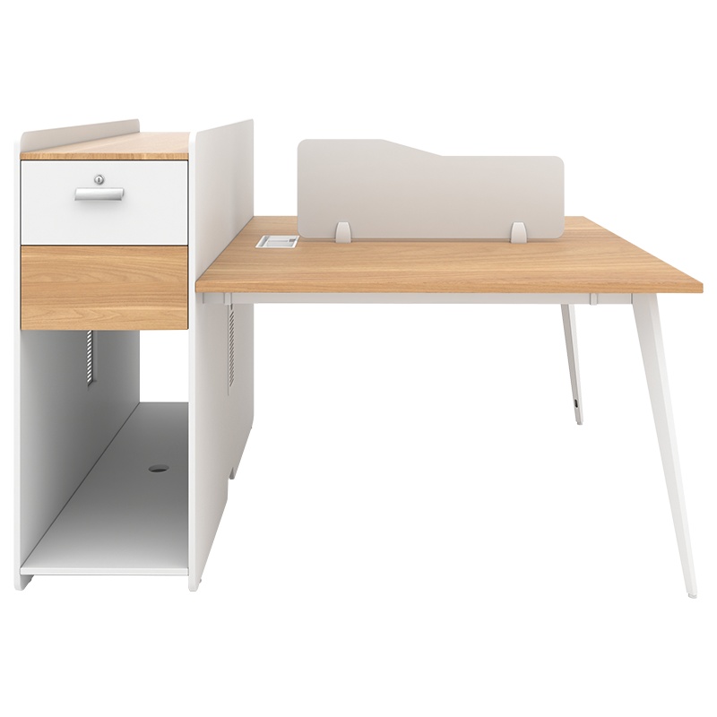 中泰X苏宁极物 办公桌组合电脑桌椅屏风工作位简约现代职员办公桌