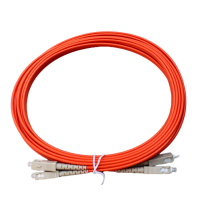 Cilian慈联 SC-SC 5M 多模双芯 电信级多模双芯光纤跳线