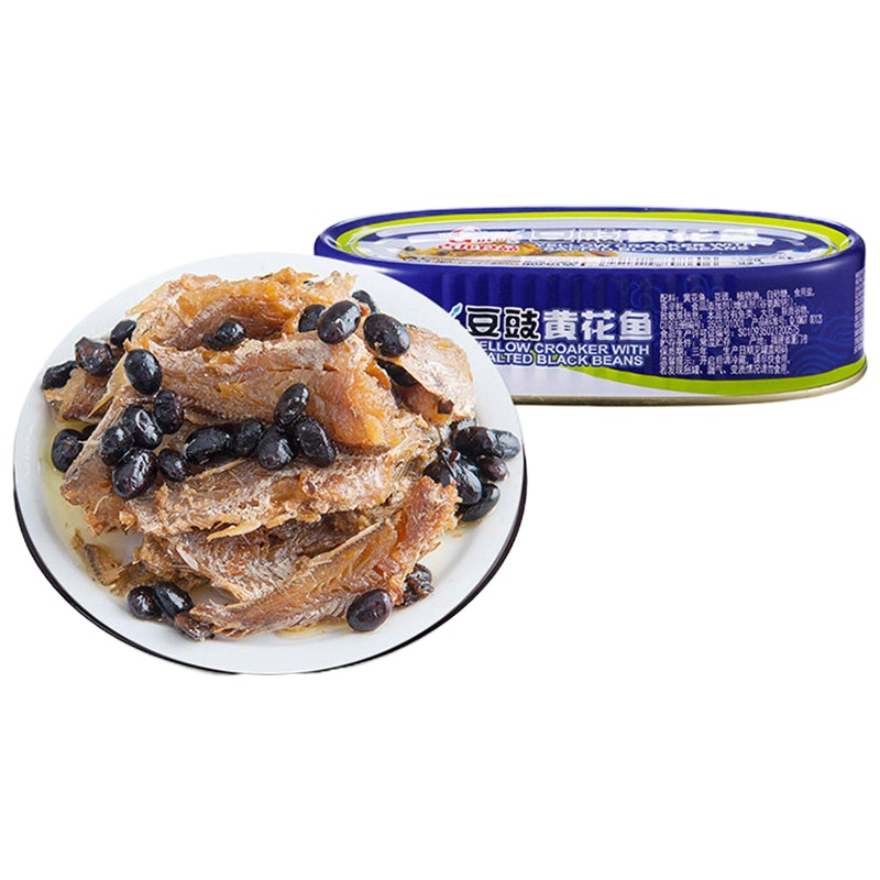 ZHMD古龙 豆豉黄花鱼120g/罐*6罐