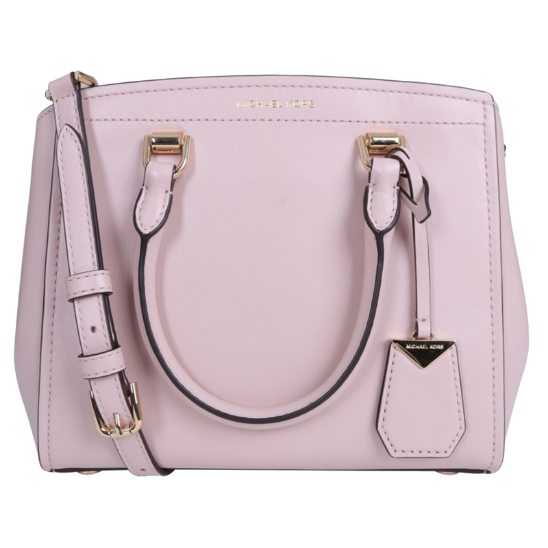 MICHAEL KORS女士裸粉色皮质斜跨包手提包30T8GN4M2L SOFT PINK