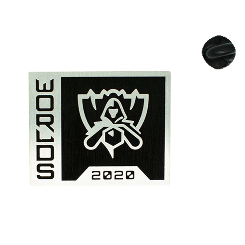 英雄联盟LOL 2020全球总决赛胸针 召唤师峡谷潮玩模型玩具 周边