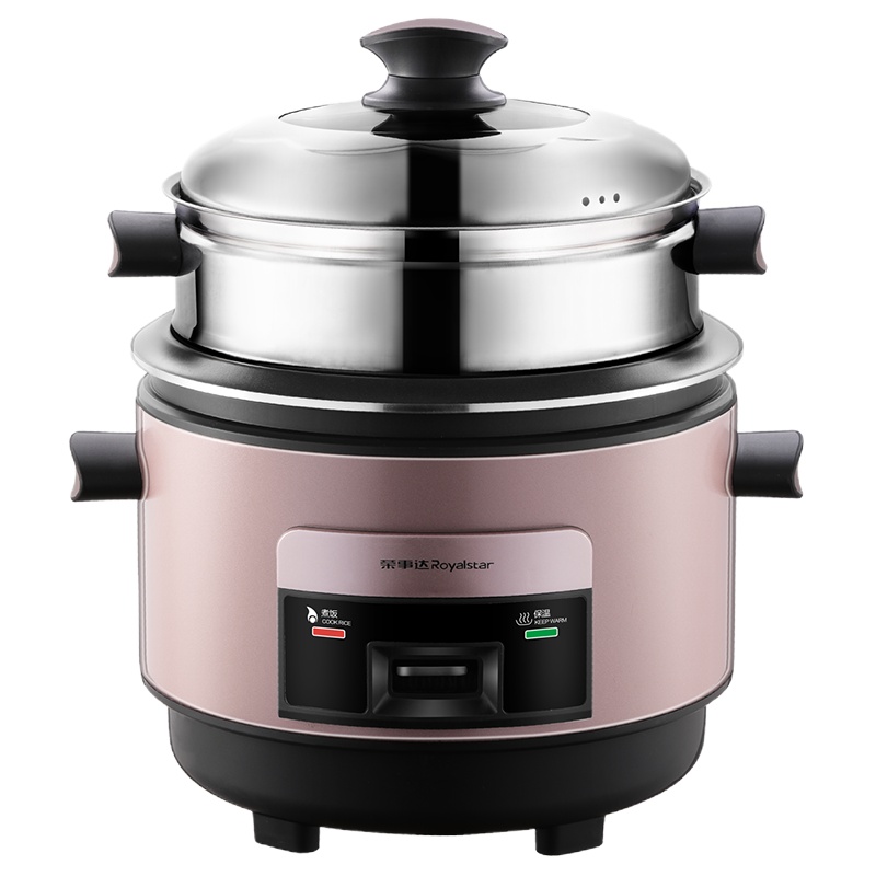 荣事达(Royalstar)家用电饭锅RZ-5001JQ机械式电饭煲黑晶内胆5L容量电饭煲多功能电饭锅