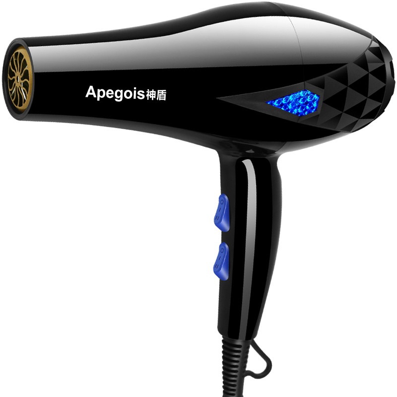神盾恒温护发蓝光大功率吹风机家用发廊理发店负离子冷热风大功率吹风机家用发廊理发店负离子冷热风学生宿舍电吹风筒工厂直销