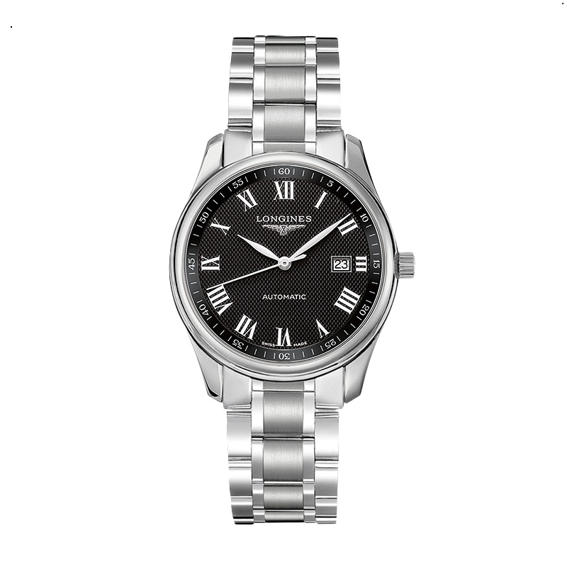 浪琴制表传统系列手表男士机械表钢带男表L2.518.4.51.6