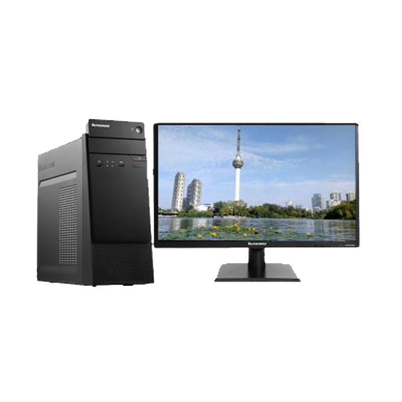 联想(Lenovo)M2601k台式整机 (G39304G 500G+128SSD Win10 19.5英寸)