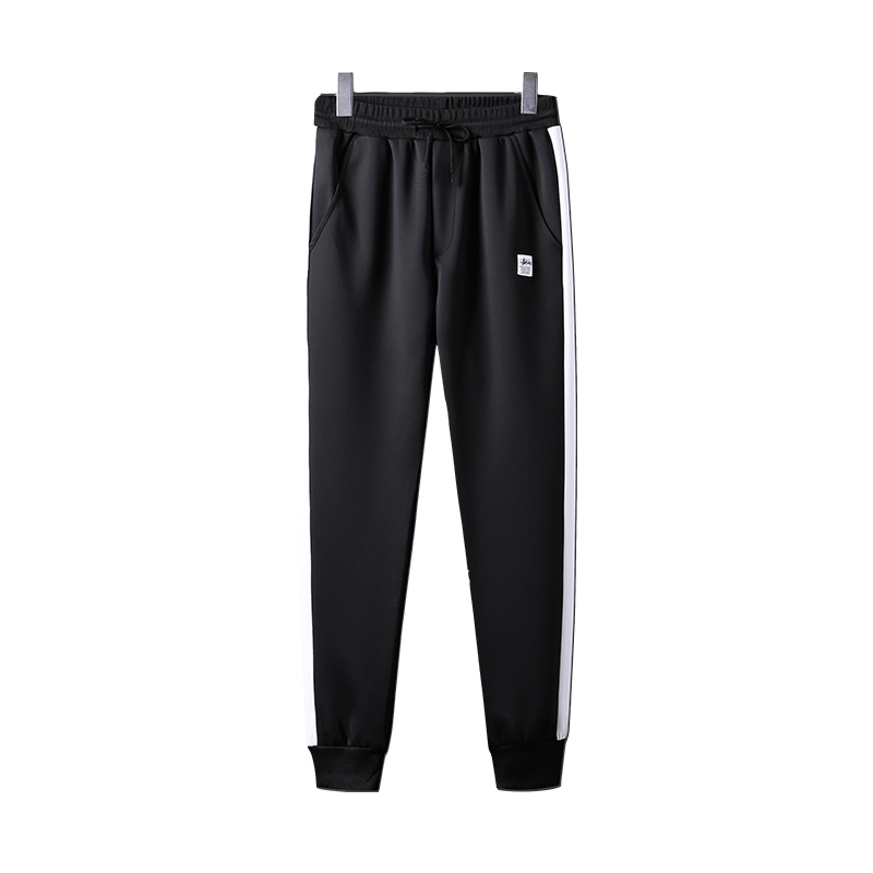 三弦(LA CORDE)裤子男夏季韩版潮流男士休闲裤束脚春秋修身小脚哈伦裤九分运动裤LA-TCK9067