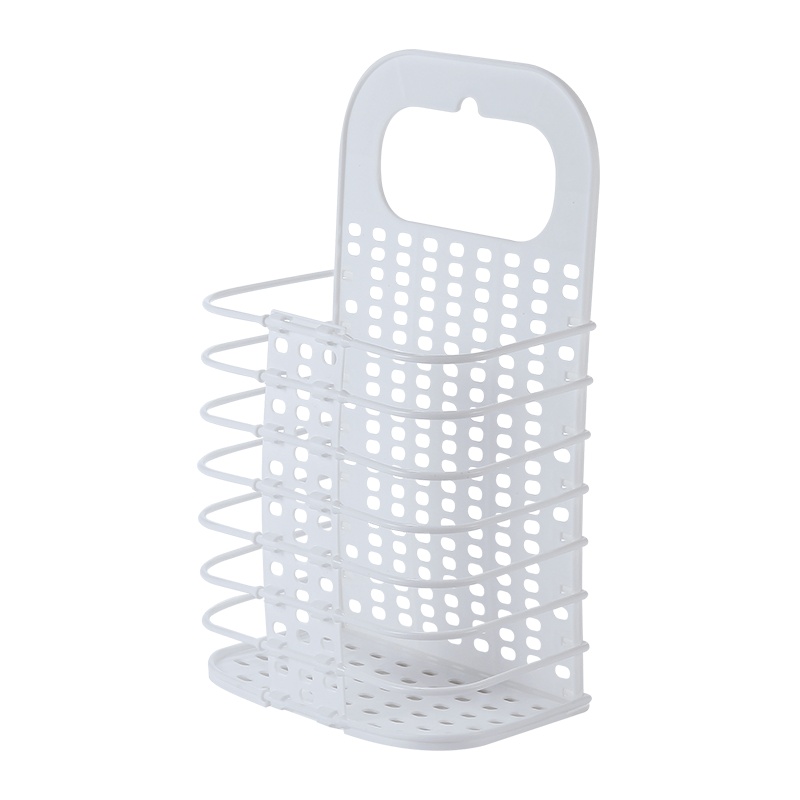 欧润哲 收纳篮 可折叠式玩具杂物衣服落地壁挂式洗衣篓洗晒筐