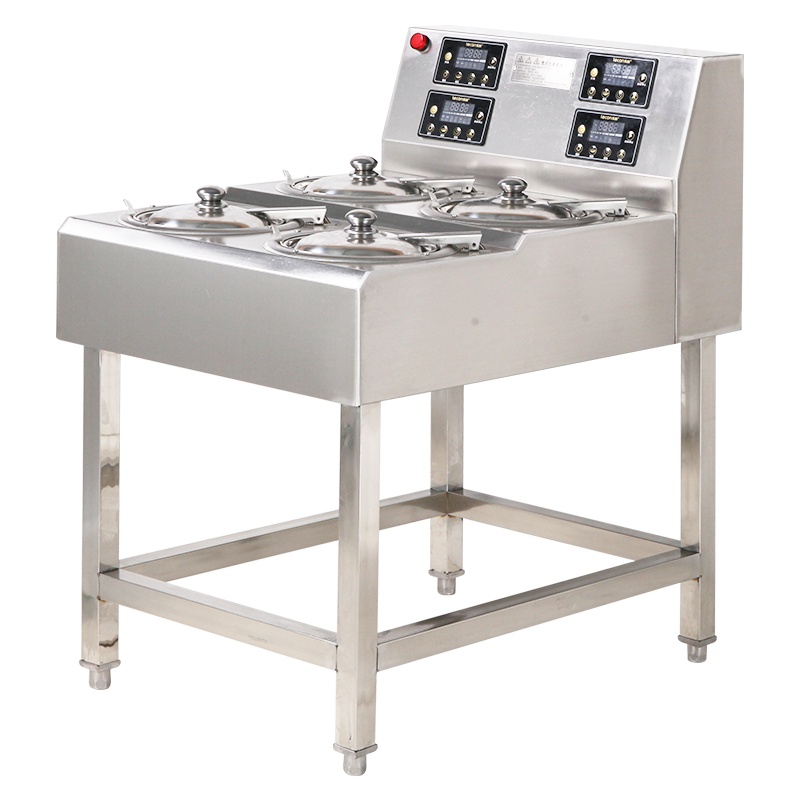 飞天鼠(FTIANSHU) 煲仔饭机商用全自动智能数码外卖电煲仔炉瓦煲砂煲锡纸 4头单层双排