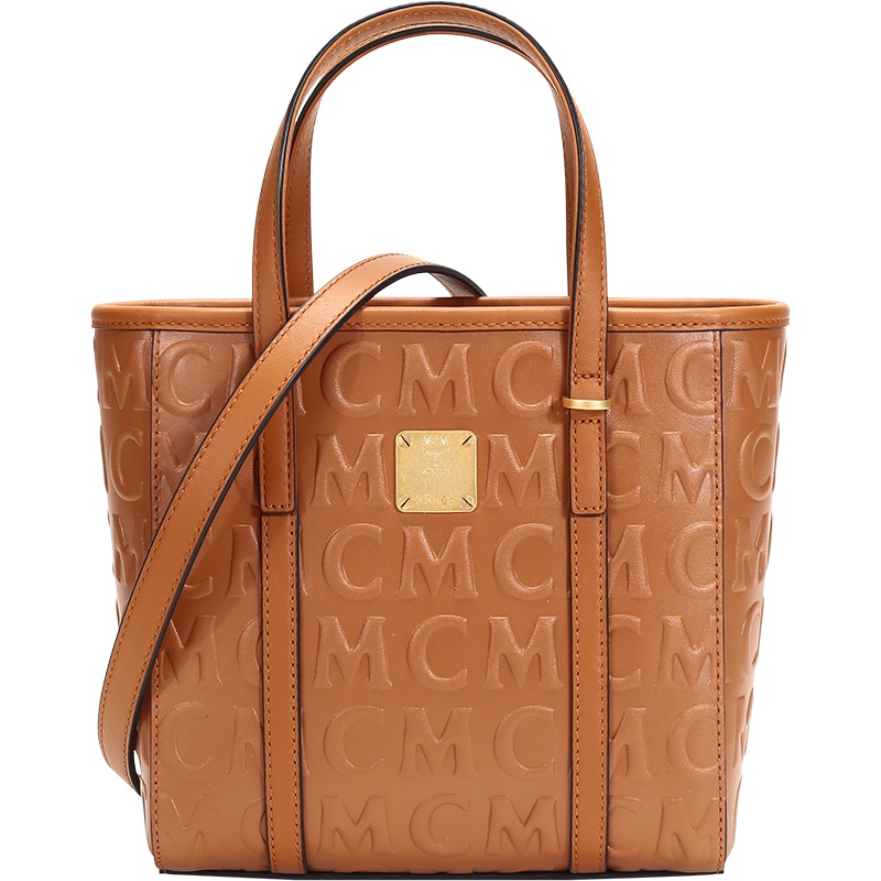 MCM 女士 Toni系列牛皮手提单肩斜挎包迷你款 MWPAATN07