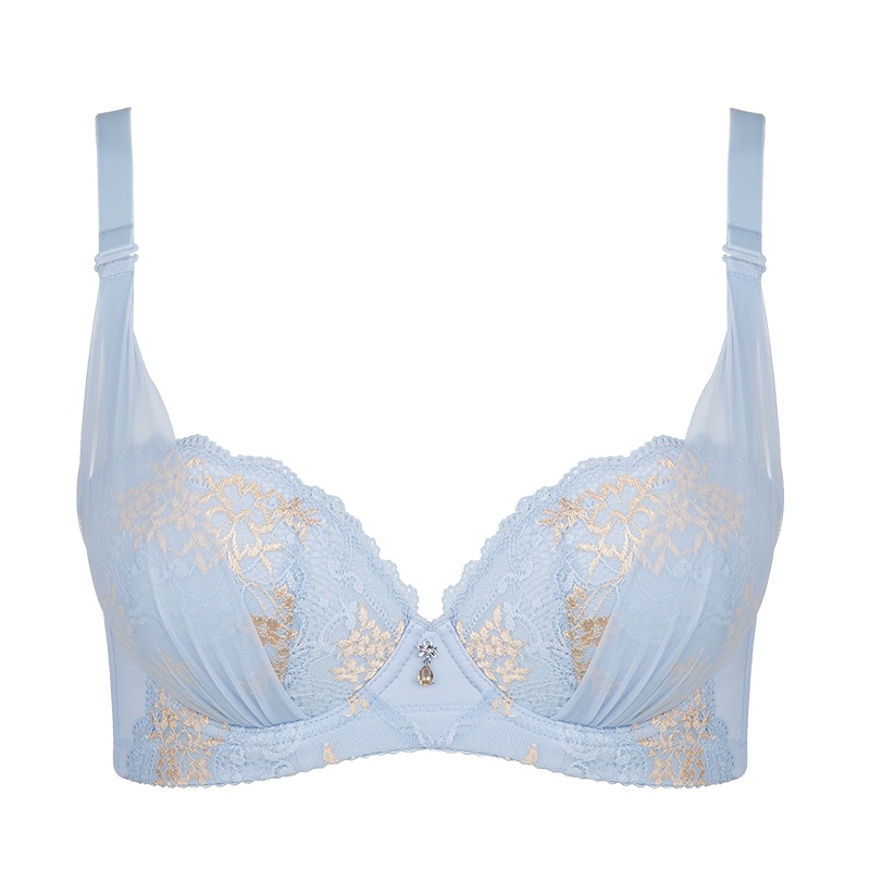 古今内衣1/2上薄下厚性感可拆卸肩带聚拢调整型女文胸0D892