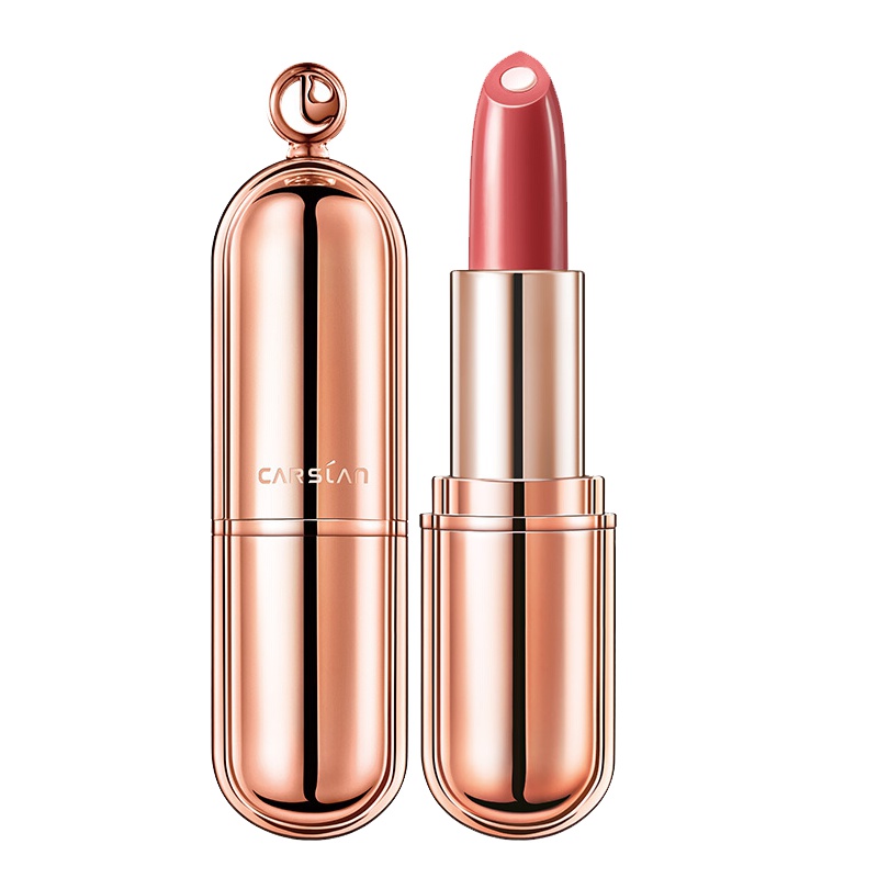 卡姿兰(CARSLAN)金致胶原美芯唇膏04#维港恋粉(双芯设计 滋养柔润双唇)