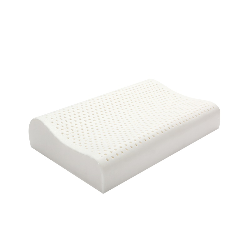 宝珀泰国进口天然乳胶枕波浪枕高低枕92%含量 抑菌防螨 护理颈椎 带内外套