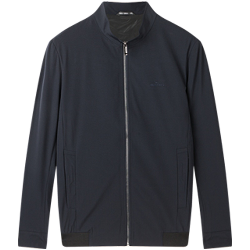 柒牌SEVEN男装秋季立领夹克衫外套男青年休闲茄克外套中年男