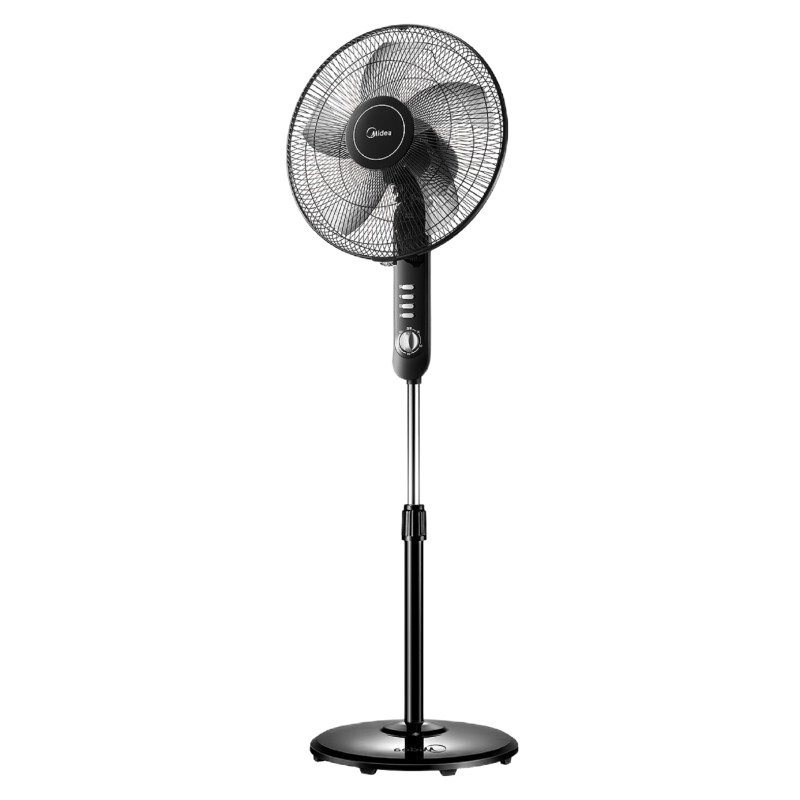 美的(Midea)FS40-15F1落地扇5叶电风扇家用风扇摇头定时升降强风轻音台式风扇 16寸五叶定时