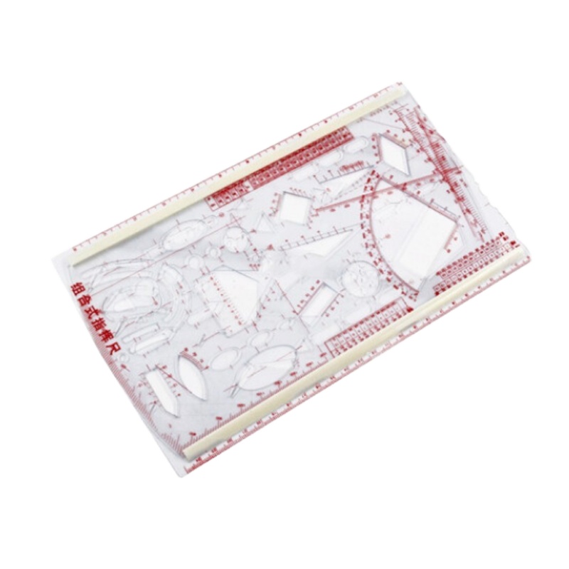 茗末 组合式指挥尺推拉式指挥尺两把一套 组合式指挥尺