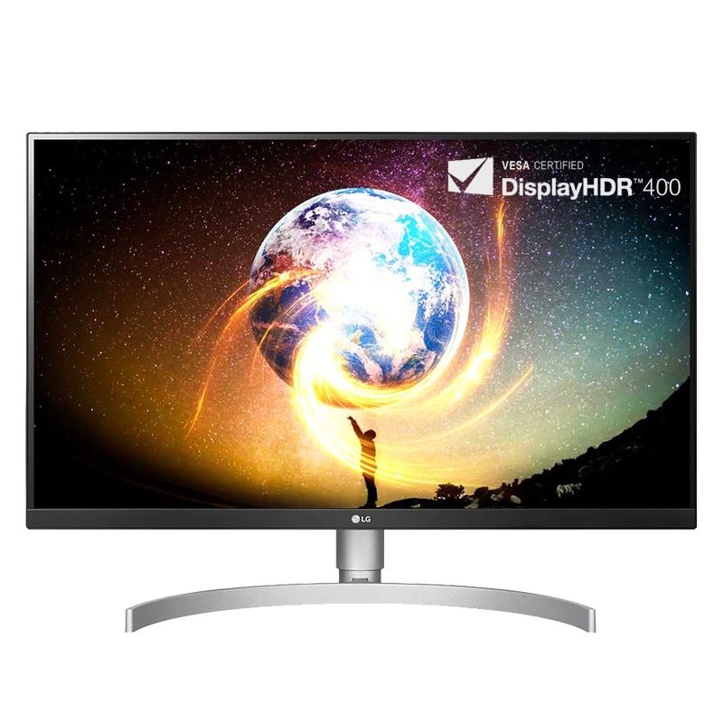 LG 27英寸 4K超高清 HDR400 sRGB 99% Type-C 三面微边框 旋转升降 IPS硬屏 内置音箱 显示器(27UL850)