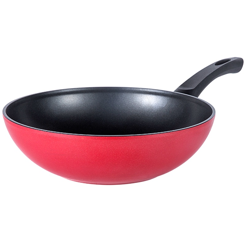 德国菲仕乐/Fissler 德国原装进口 红艾克28cm深型 不粘锅炒锅炒菜锅煎锅煎炒锅 少油烟煤气电陶炉电炉卤素炉用