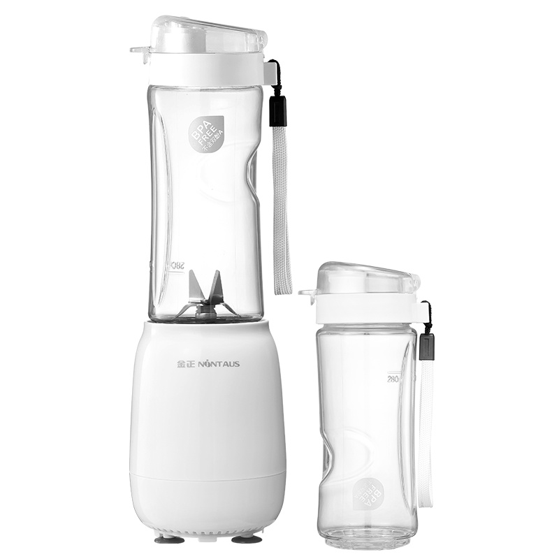金正(NiNTAUS) JB15A(双杯) 榨汁机便携式家用全自动果蔬多功能迷你学生小型扎电动榨汁杯