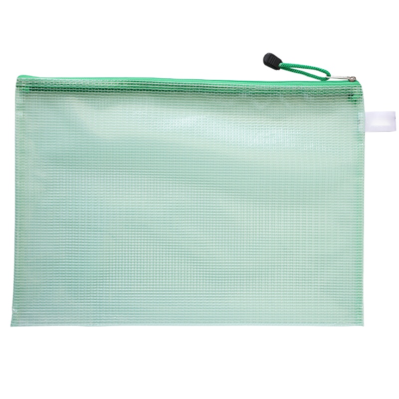 [诚隆]彩色网格拉链袋 CL-66 A4 混色