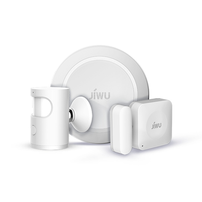 [特价清仓]苏宁极物智能家居安全套装 智能网关 人体传感器 门窗传感器 家庭防盗报警系统 智能家庭套装