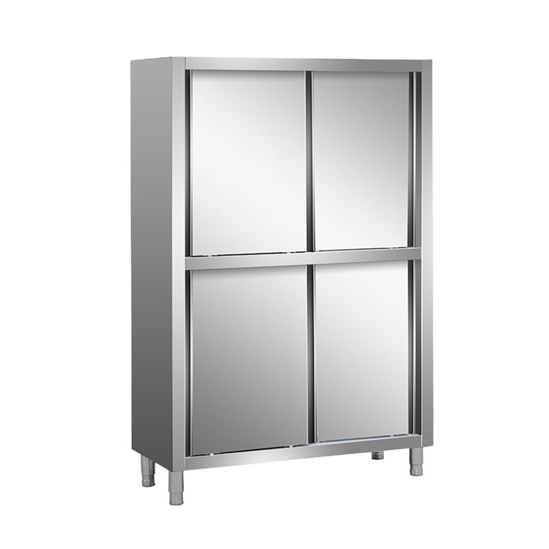 富诗梦 120*50*160不锈钢碗柜 主副食放物柜 单个装