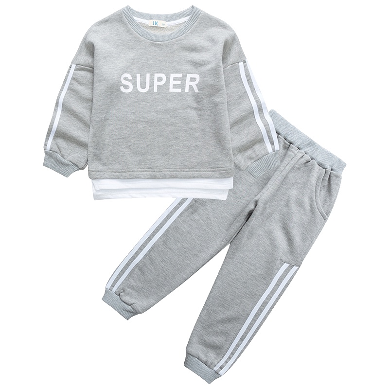 I.K童装 中大童全棉卫衣套装 110cm-160cm