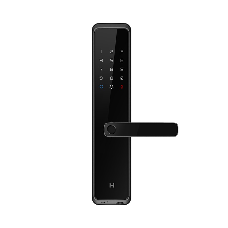 创米小白指纹锁智能锁密码锁家用电子锁防盗门锁手机远程米家APP蓝牙防猫眼门锁 创米小白智能门锁C1