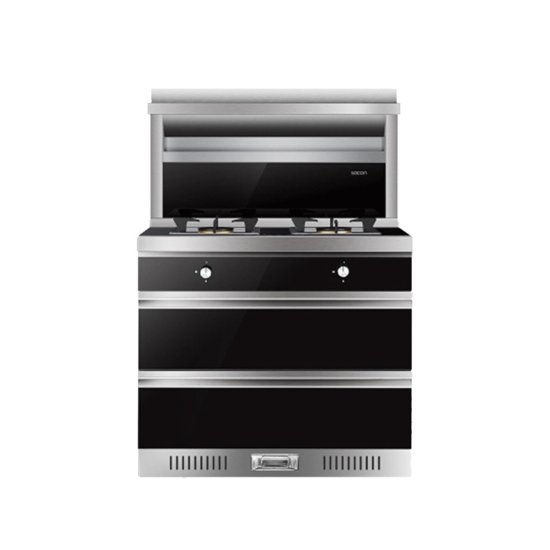 帅康集成灶大风量触摸屏控制油烟机保洁柜储物柜燃气灶天然气/液化气JJZ-GB209E