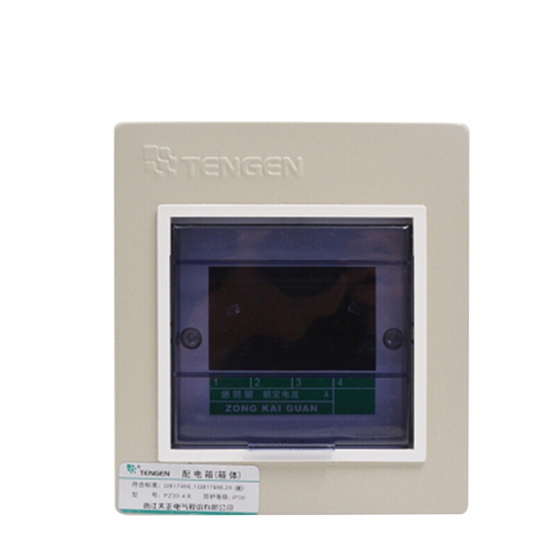 天正电气(TENGEN) PZ30-4 暗装 06060071570 配电箱
