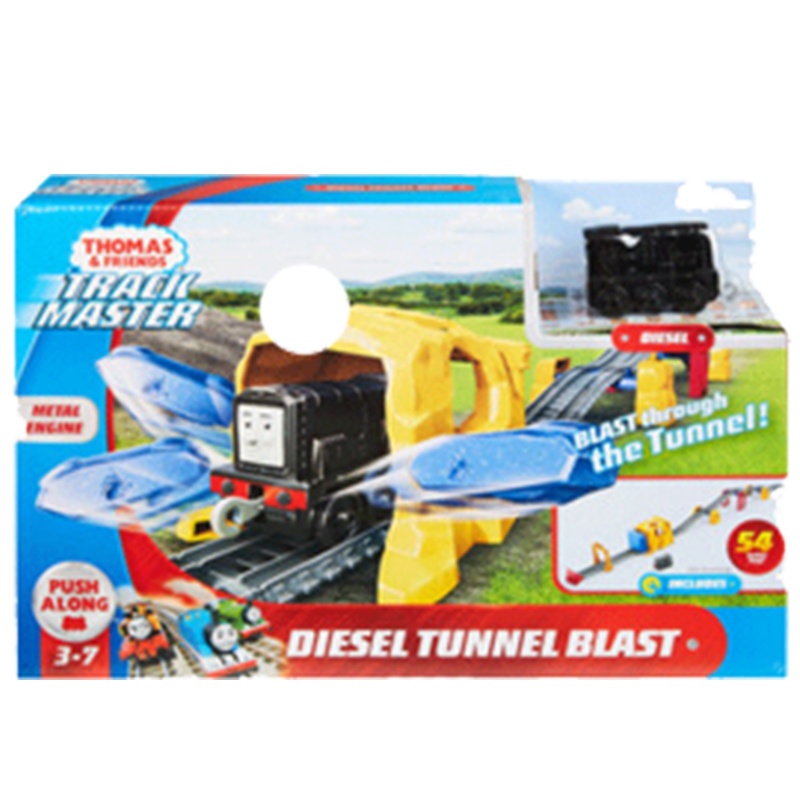 托马斯轨道系列之狄塞尔隧道冲刺合金套装 GHK73