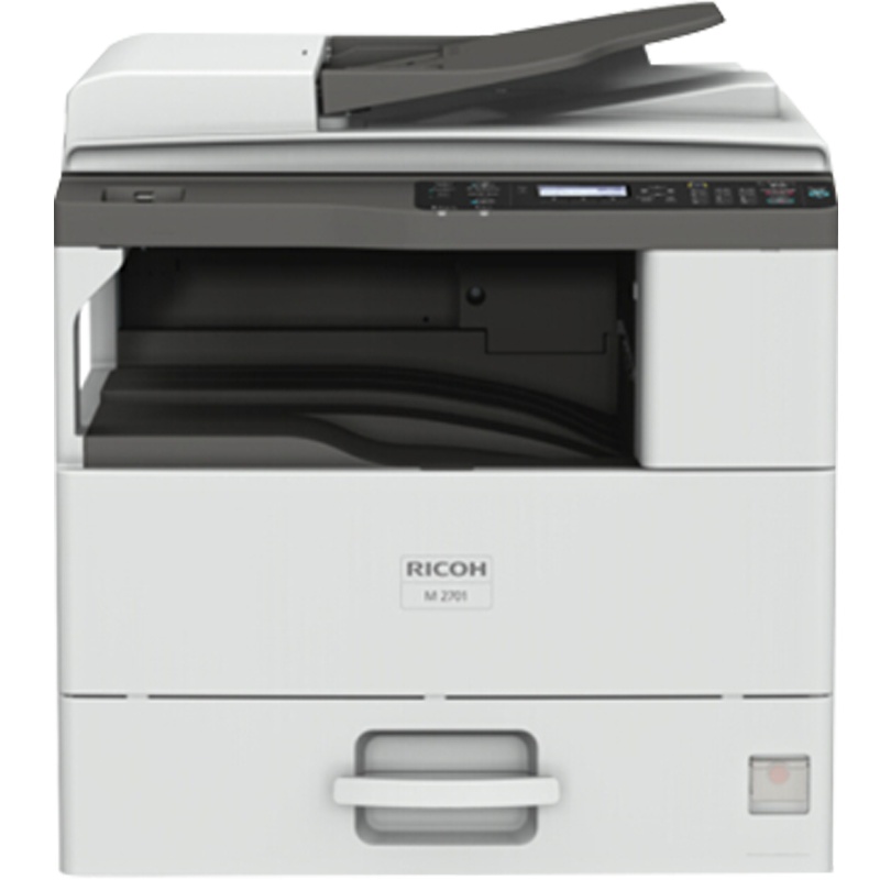理光(Ricoh)M 2701 A3黑白数码复合机(主机+送稿器+单纸盒+无线)