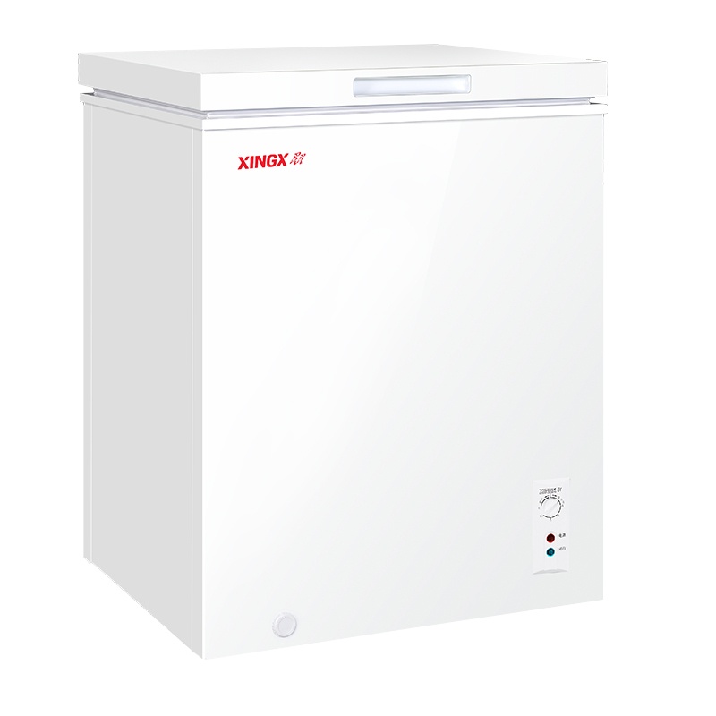 星星(XINGX)107升家用冰柜 冷柜 冷藏冷冻冰柜卧式冷柜家用保鲜柜商用冷冻转换BD/BC-107JE