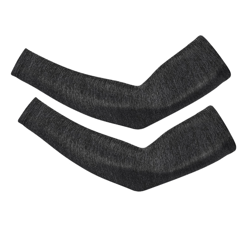 冰袖防紫外线手臂套夏季户外运动速干护臂冰丝防晒袖套 同一型号,满100双发货 花灰色 M