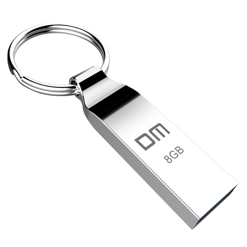 DM 8GB USB2.0 U盘 小风铃PD076系列 金属防水防震电脑u盘车载优盘