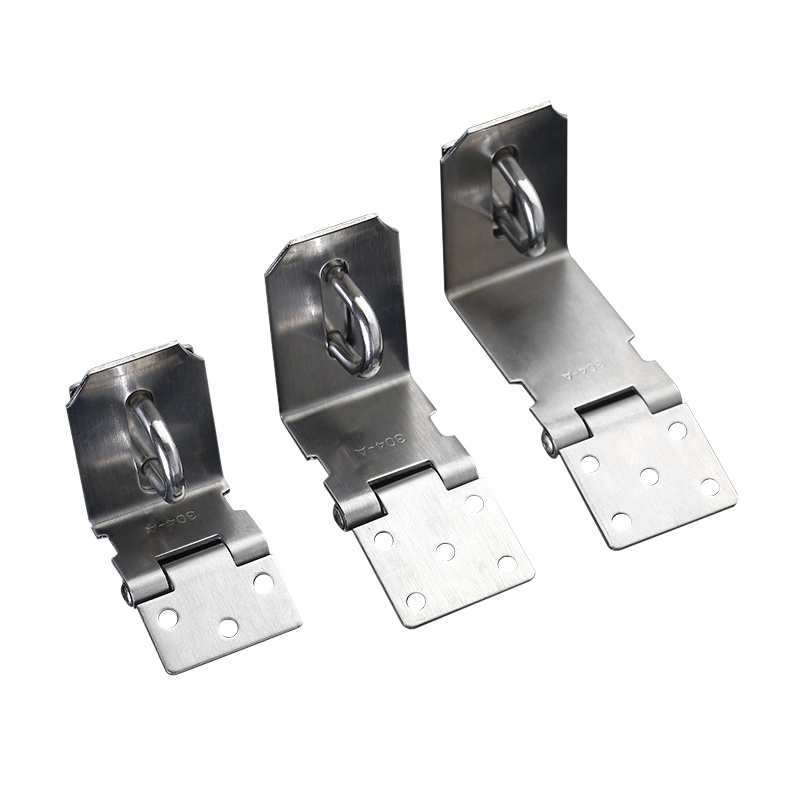 海斯迪克 HKZ-58 不锈钢90度锁扣 办公桌抽屉锁牌直角锁牌门窗柜子搭扣门扣