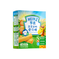 亨氏(Heinz)蔬菜磨牙棒64g*3盒 适用辅食添加初期以上至36个月 宝宝磨牙棒饼干婴儿辅食宝宝零食无添加儿童营养
