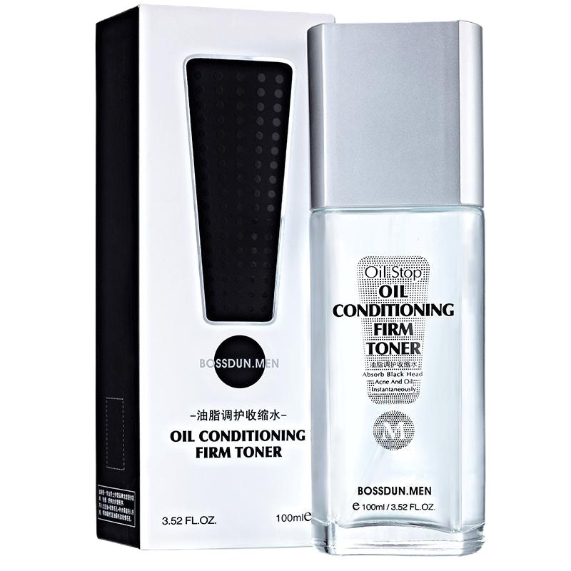 波斯顿BOSSDUN.MEN男士爽肤水100ml滋润保湿清爽控油收缩毛孔紧肤须后水喷雾护肤品各种肤质