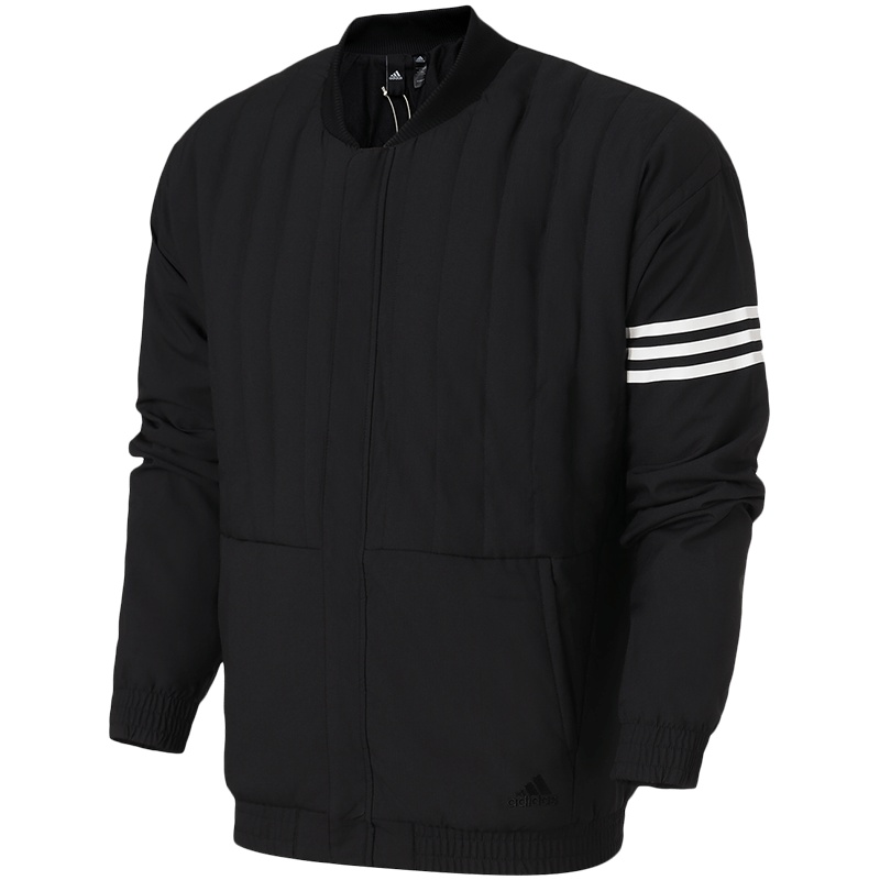 【自营】adidas男服夹克外套他立领飞行领休闲运动服DH3981
