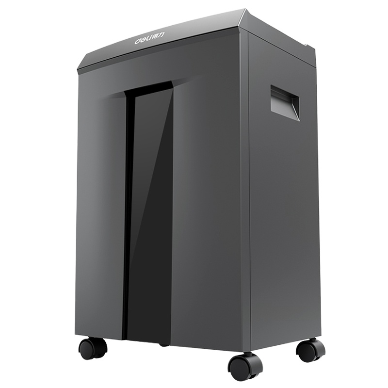 得力(deli)7级保密专业销毁碎纸机(单次8张 30L 持续60分钟 可碎卡碎光盘)9919