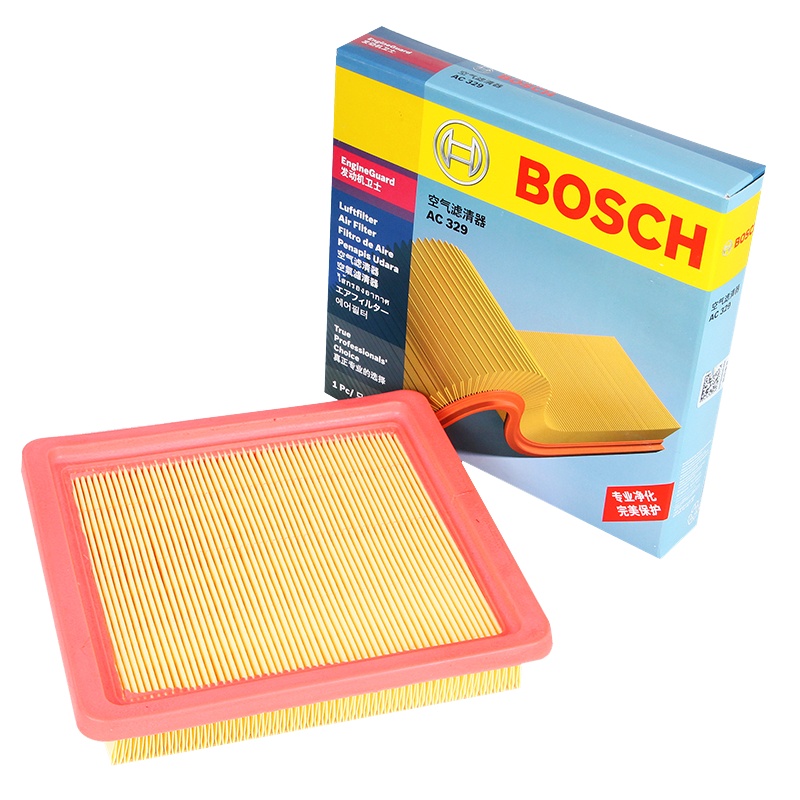 博世(BOSCH)空气滤清器0986AF2329(奇瑞QQ3/宝骏斯帕克0.8i/1.0i)