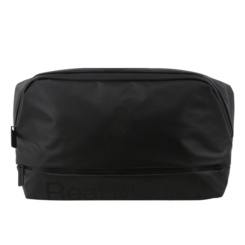 皇家马德里Realmadrid官方正品时尚男女士登山休闲多功能大容量书包运动户外训练旅行单肩挎包背包胸包黑色