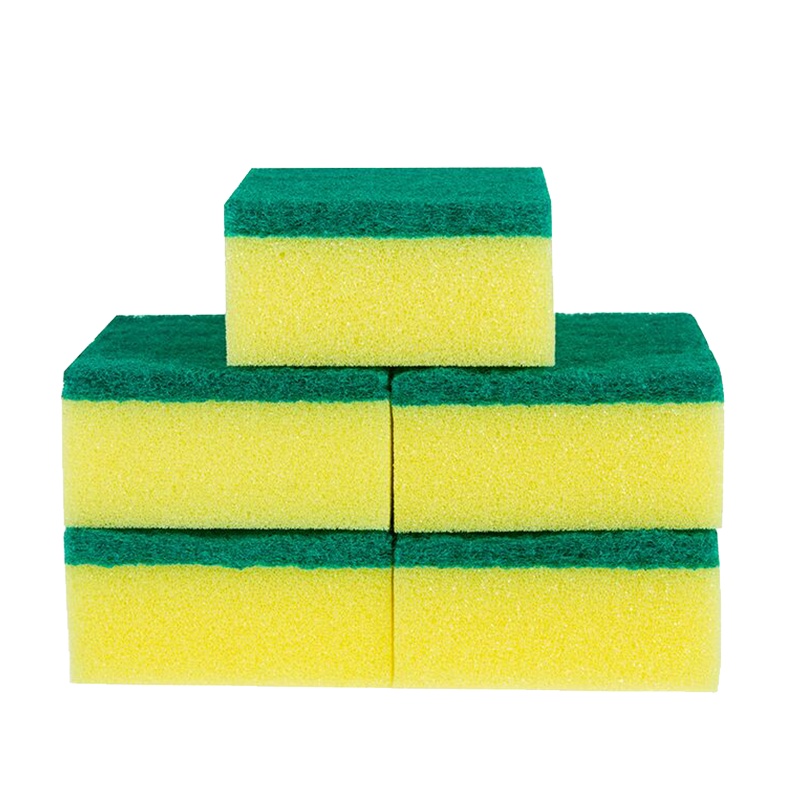 科林清20片加厚百洁布海绵擦 厨房常备刷锅洗碗巾抹布墩布钢丝球擦地板擦玻璃扫除工具