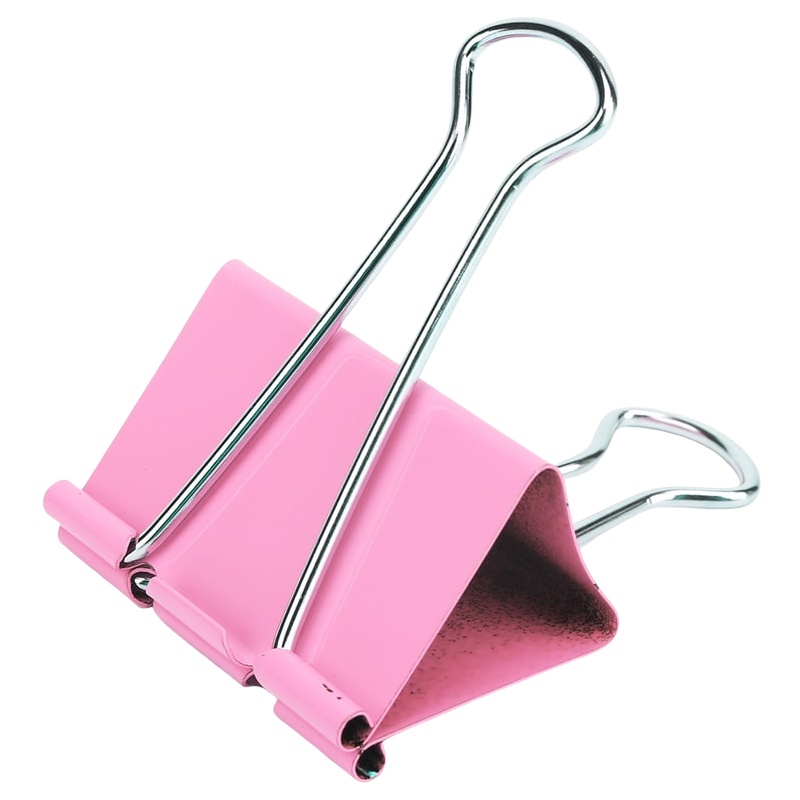 得力8551ES彩色长尾票夹筒装(混)(12只/筒)(单位:件)