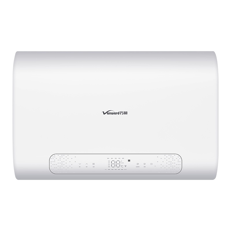 万和 (Vanward) 50升家用电热水器 E50-A5WW30-30 纤薄机身智能断电零电洗六倍增容遥控预约二级能效